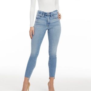 GOOD AMERICAN Good Legs Skinny Jeans size 6/28 VGUC